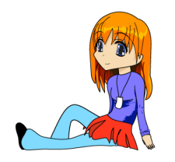 2010 Yeah her hair was orange at the time, but honestly, looking back, this is the same girl. Drawn quickly by Beta in Illustrator.